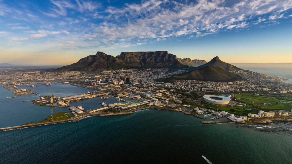 Table Mountain a Città del Capo