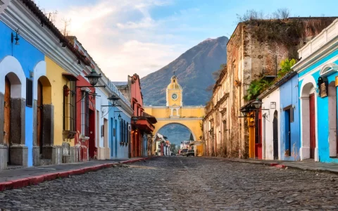 Arco di Santa Catalina, uno dei monumenti più importanti di Antigua Città del Guatemala