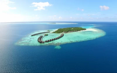 Areal view ayada maldives resort