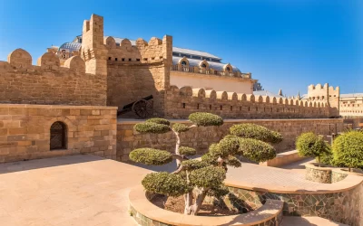 le mura del centro storico - Baku Azerbaijan