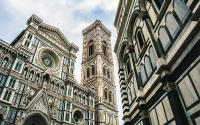 Vista della Cattedrale di Firenze