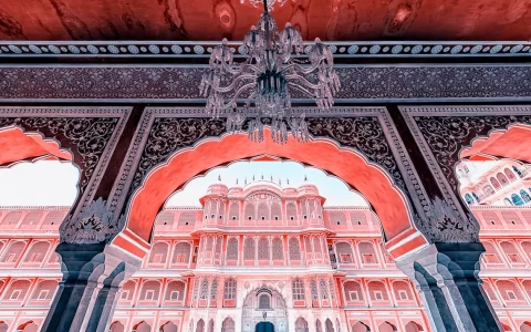City palace in Jaipur, India