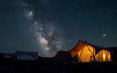 Glamping USA underc canvans