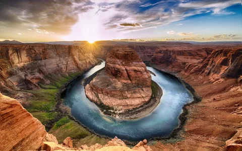 Grand Canyon National Park. Colorado River.