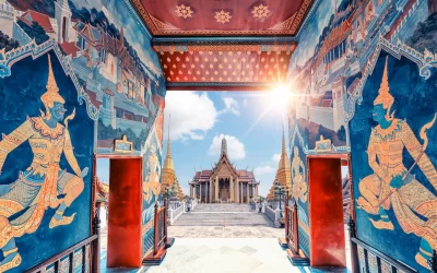 Grand Palace in Bangkok city, Thailand