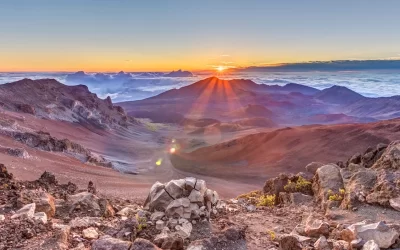 Haleakala Sunrise, Maui, Hawaii