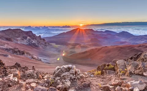 Haleakala Sunrise, Maui, Hawaii