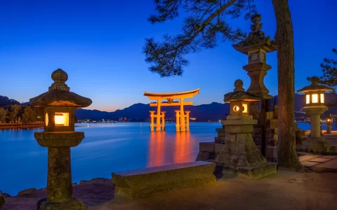 Isola di Miyajima Giappone