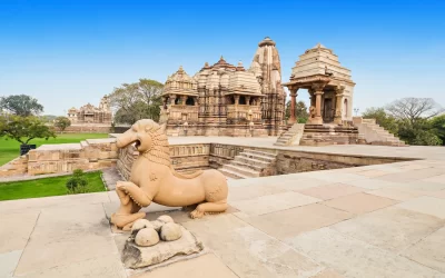 The Khajuraho Group of Monuments are a group of Hindu and Jain temples in Madhya Pradesh, India.