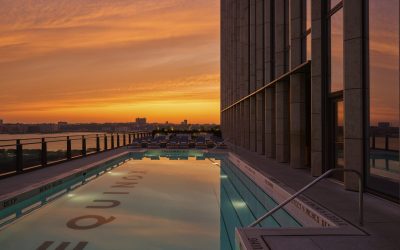 Outdoor Pool - Sunset