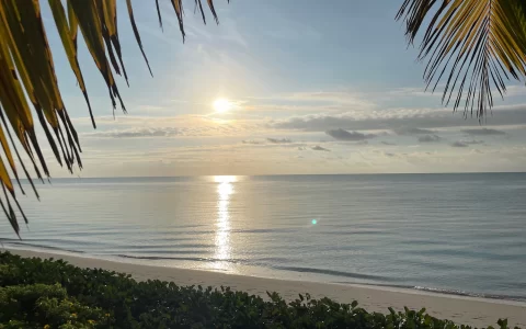 Sunrise in Grand Bahama,