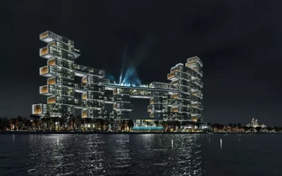 atlantistheroyal lightsatnight