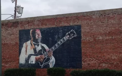 Murale raffigurante B B King