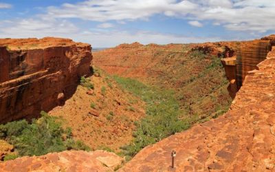 The famous Kings Canyon in the The Red Centre of Australia (Northern Territory)