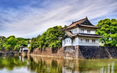 Tatsumi Yagura, a defense tower at the Imperial Palace, Tokyo