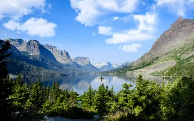 Wild Goose Island, St. Marys Lake, Glacier National Park