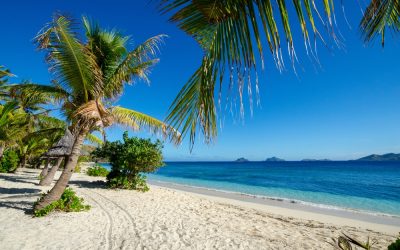 Beach in Mamanuca Islands, Fiji