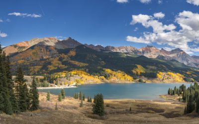 Lake,And,Mountains,Panorama,,Colorado,,Usa