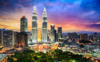 Kuala,Lumpur,City,Skyline,At,Dusk,,Kuala,Lumpur,Malaysia