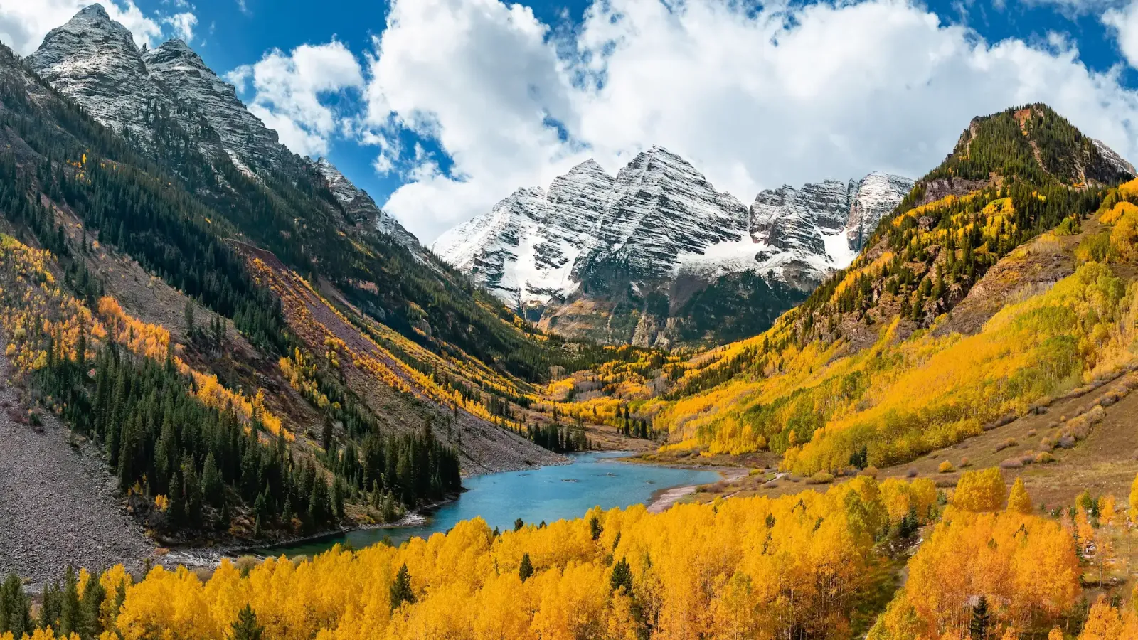 Maroon Bells in autunno, Colorado | Il fascino esclusivo di Aspen Colorado